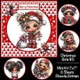 Christmas Girls #5 Mini kit 7x7