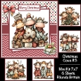 Christmas Cows #3 Mini Kit 7x7