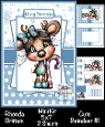 Cute Reindeer #1 Mini Kit 5x7