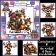 Quirky Reindeer #1 Mini Kit 8x8
