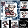Christmas Teddy #5 Mini Kit 7x7