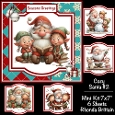 Cozy Santa #2 Mini Kit 7x7