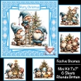 Festive Gnomes Mini Kit 7x7