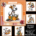 Chrismas Dogs #4 Mini Kit 7x7