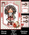 Christmas Girl #4 Mini Kit 5x7