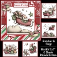 Reindeer & Sleigh Mini Kit 7x7