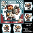 Gingerbread Man #2 Mini Kit 7x7