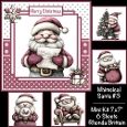 Whimsical Santa #3 Mini Kit 7x7