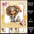Birthday Hippy #1 Mini Kit 7x7 (3)
