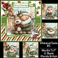 Whimsical Santa #5 Mini Kit 7x7 (5)
