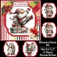 Whimsical Santa #6 Mini Kit 7x7 (5)