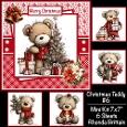 Christmas Teddy #6 Mini Kit 7x7 (5)