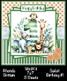 Safari Birthday #1 Mini Kit 7x7 (3)