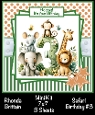 Safari Birthday #3 Mini Kit 7x7 (3)