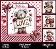 Teddy In Love #1 Mini Kit 6x6 (4)