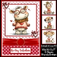Animals In Love #3 Mini Kit 5x7