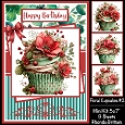 Floral Cupcakes #2 Mini Kit 5x7 (3)