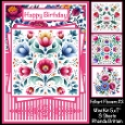 Folkart Flowers #2 Mini Kit 5x7 (3)