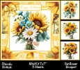 Sunflower Bouquet Mini Kit 7x7 (4) *Customer Request*