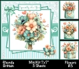 Flowers #5 Mini Kit 7x7 (4) *Customer Request*