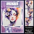 Floral Woman #1 Mini Kit 5x7 (3)
