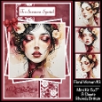 Floral Woman #2 Mini Kit 5x7 (3)