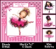 Miss Ballerina Mini Kit 7x7 (4) Plus Bonus *Customer Request*