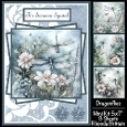 Dragonflies Mini Kit 5x7 (3) Plus Bonus