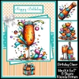 Birthday Cheer Mini Kit 5x7 (3) Plus Bonus
