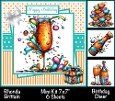 Birthday Cheer Mini Kit 7x7 (3) Plus Bonus *Customer Request*