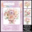 Bouquet Of Flowers #2 Mini Kit 5x7 (3) Plus Bonus