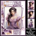 Victorian Ladies #3 Mini Kit 5x7 (3) Plus Bonus