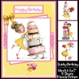 Quirky Birthday Mini Kit 5x7 (3) Plus Bonus