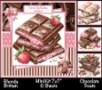 Chocolate Treats Mini Kit 7x7 (4) Plus Bonus 