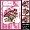 Floral Umbrella Mini Kit 5x7 (3) Plus Bonus