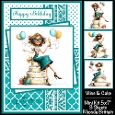 Wine & Cake Mini Kit 5x7 (3) Plus Bonus