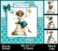 Wine and Cake Mini Kit 7x7 (4) Plus Bonus *Customer Request*