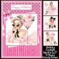 Birthday Cocktails Mini Kit 5x7 (3) Plus Bonus