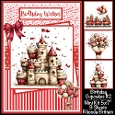 Birthday Cupcakes #2 Mini Kit 5x7 (3) Plus Bonus