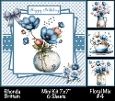 Floral Mix #4 Mini Kit 7x7 (6) Plus Bonus