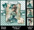 Ladies In Green Mini Kit 7x7 (6) Plus Bonus