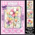 Pastel Spring Flowers Mini Kit 5x7 (3)