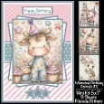 Whimsical Birthday Animals #2 Mini Kit 5x7 (3)