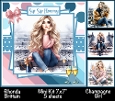 Champagne Girl Mini Kit 7x7 (3)
