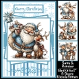 Santa & Reindeer Mini Kit 5x7 (3)