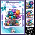 Whimsical Peacock Mini Kit 5x7 (3)