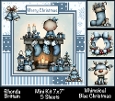 Whimsical Blue Christmas Mini Kit 7x7 (5)