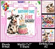 Birthday Cow #2 Mini Kit 7x7 (5)