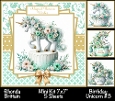 Birthday Unicorn #3 Mini Kit 7x7 (5)
