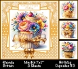 Birthday Cupcakes #3 Mini Kit 7x7 (5)